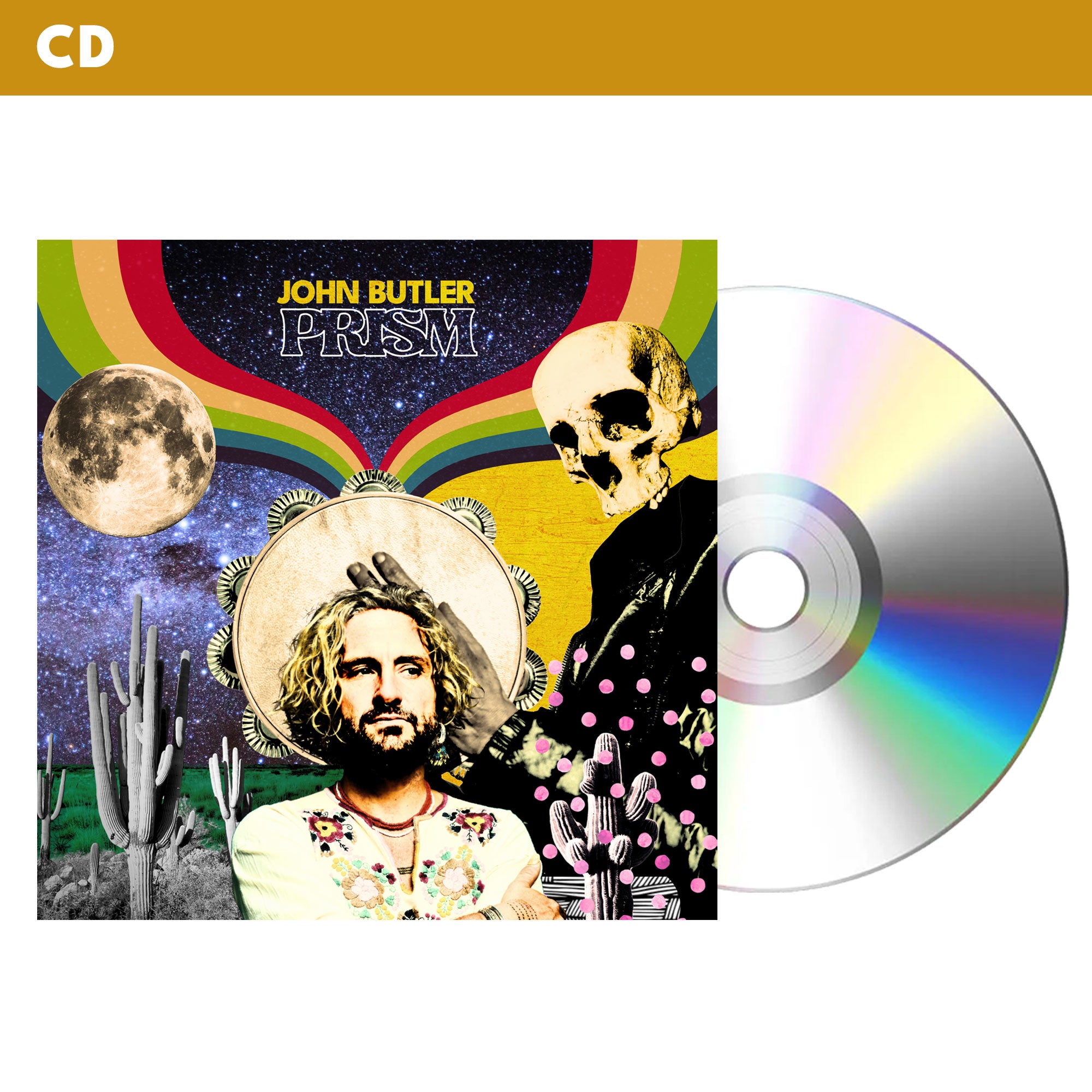 [PRE-ORDER] John Butler - PRISM - CD + T-shirt