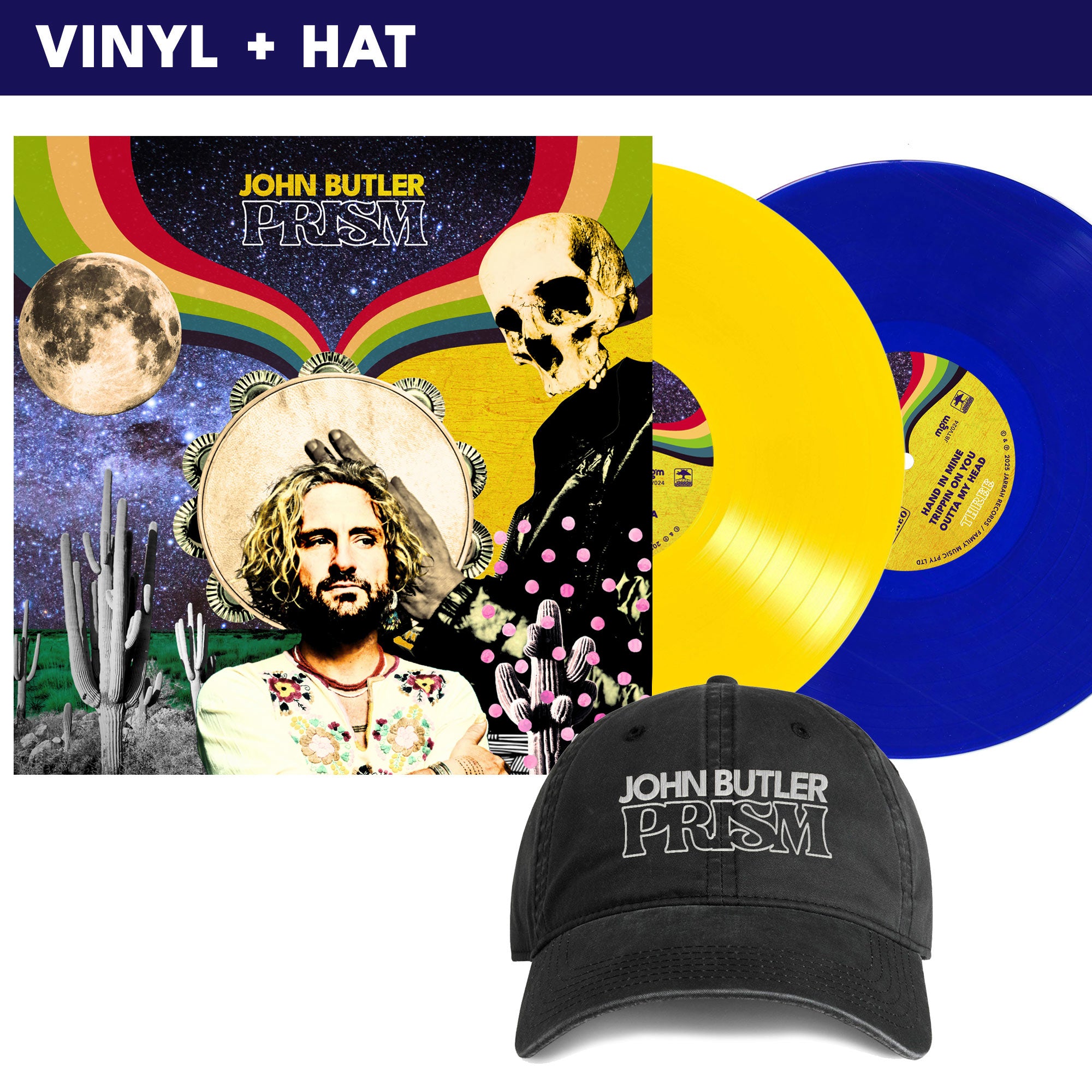 [PRE-ORDER] John Butler - PRISM - Vinyl + Hat