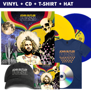 [PRE-ORDER] John Butler - PRISM - Vinyl + CD + T-shirt + Hat