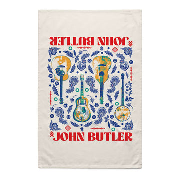 [Tea Towel] John Butler Cotton Folk Guitar Towel