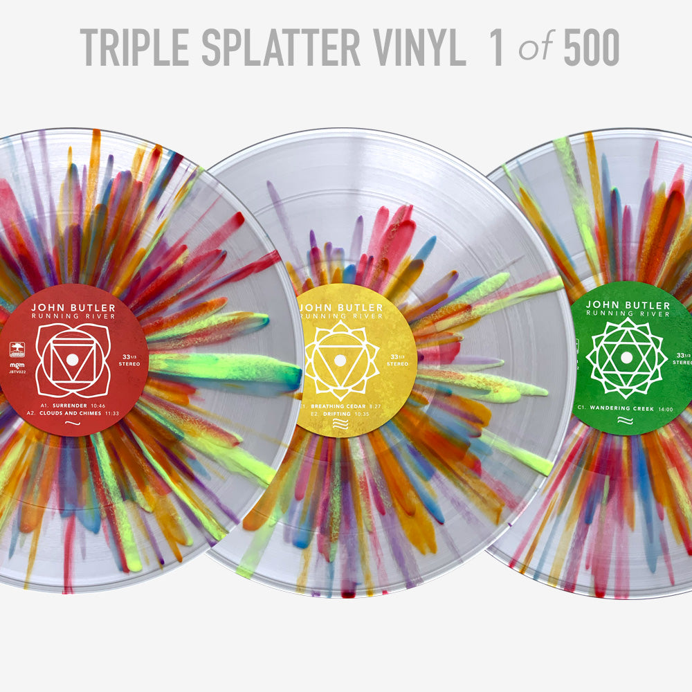 [Vinyl] Running River - John Butler (Triple Vinyl Edition)