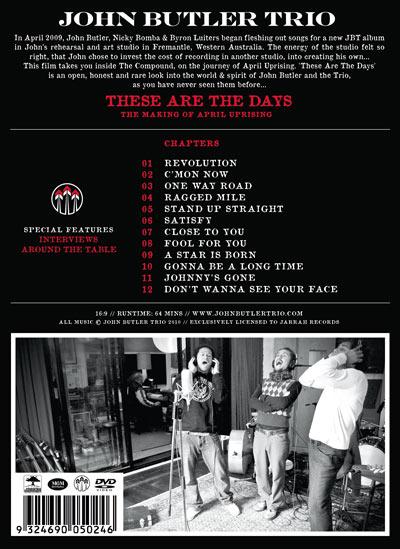 DVDs - [dvd] These Are The Days - The Making Of April Uprising