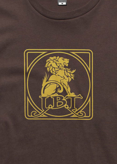 [t-shirt] JBT Lion Emblem on Brown Tee