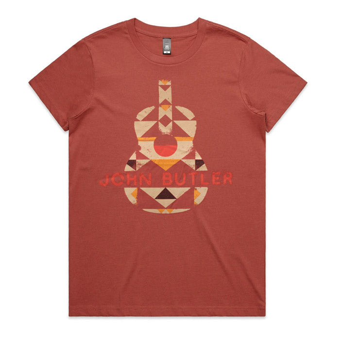[t-shirt] John Butler Guitar Pattern